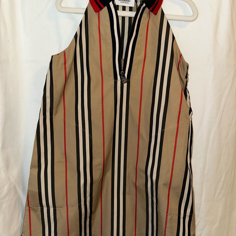 Kids Burberry Dress with Zipper